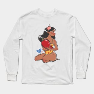 Island Girl Donne Long Sleeve T-Shirt